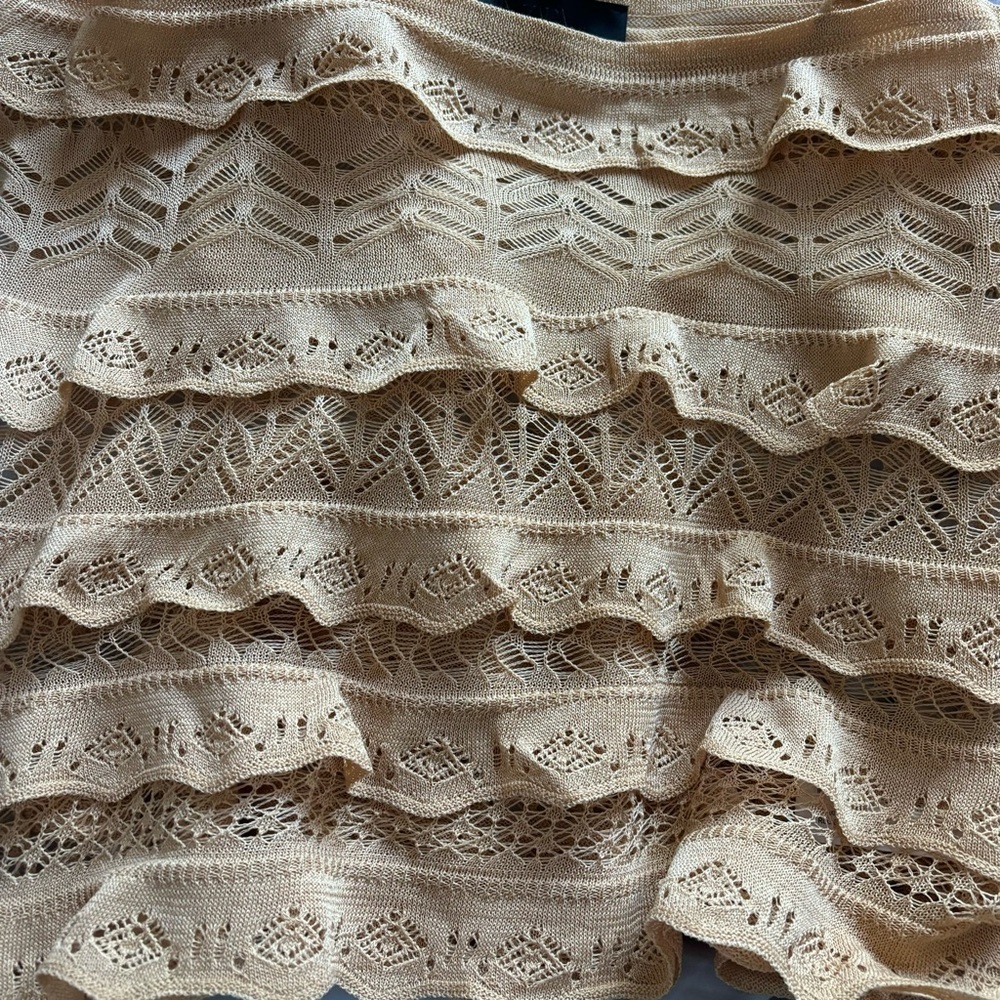 Zara Lace Knit Top - Picture 2 of 2